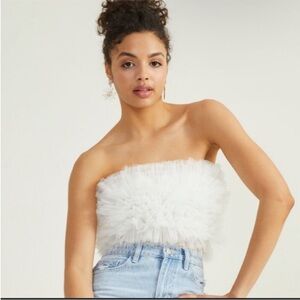 ALTRD STATE TULLE TUBE TOP